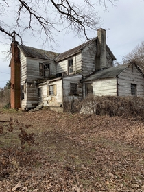 Abandoned house right next to railroad tracks Danville Va