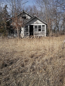 Abandoned house rural northwest Missouri