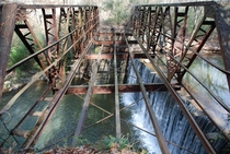Abandoned Houston Mill Bridge Atlanta