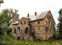 Abandoned hybrid house in Poland