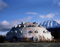 Abandoned Igloo Hotel Off the Alaskan Highway