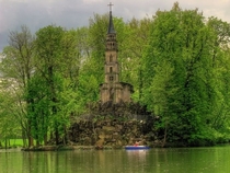 Abandoned island church in Germany 