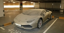 Abandoned Lamborghini in Dubai
