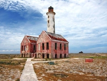 Abandoned lighthouse on Klein Curacao - Dutch Caribbean