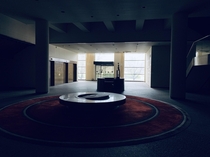 Abandoned lobby