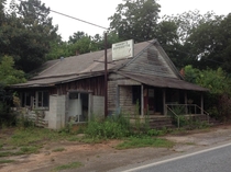 Abandoned local general store in Alabama 