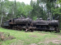 Abandoned Locomotives in The Allagash Northern Maine Woods 