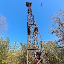 Abandoned lookout tower CT
