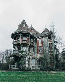 Abandoned Mansion France  from Pinterest