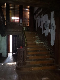 Abandoned Mansion Stairs