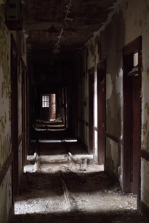 Abandoned mental hospital in MA