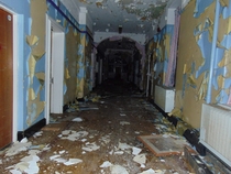 Abandoned mental hospital UK 