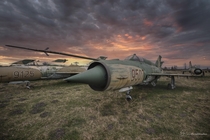 Abandoned MiG graveyard