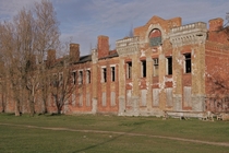 Abandoned military barracks from the times of the Russian Empire before WW