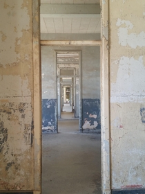 Abandoned military facility on Angel Island outside San Francisco