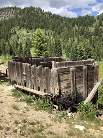 Abandoned mine building from the s Utah