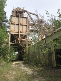 Abandoned mining plant in Cartersville Ga More pics in comments