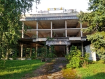 Abandoned Napsugr Hotel Sunshine Hotel in Harkny Hungary