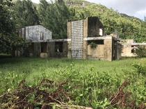 Abandoned National Youth Service Campus Mahe Seychelles My mum and her siblings had to go through here as children and are very happy to see it gone It was a mandatory political indoctrination service children had to go to many years ago