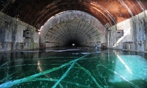 Abandoned nuclear shelter for Soviet-era submarines located at Pavlovsk submarine base in Primorye Krai photo by hajoff