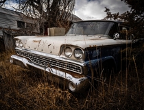 Abandoned old Ford in Wyoming 