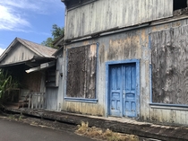 Abandoned once booming sugar plantation town in Hakalau HI Big Island
