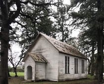 Abandoned  Orleans Chapel in Albany Oregon