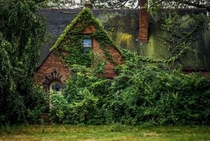 Abandoned overgrown fairy house in Ohio