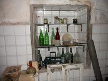 Abandoned pantry in Bus Italy 