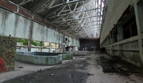 Abandoned paper mill Lombardy Italy