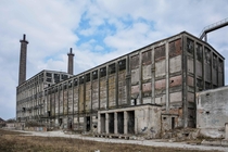 Abandoned Phosphate Factory outside of Berlin Germany