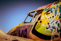 Abandoned planes from another era