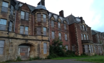 Abandoned psychiatric hospital in central Scotland 