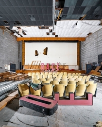 Abandoned Race Stars theater tucked away in a small town in upstate NY 