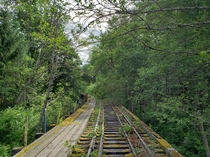 Abandoned Railroad in Snoqualmie Washington