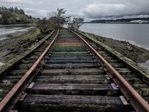 Abandoned railroad tracks - Olympia Washington
