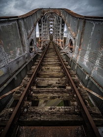 Abandoned railway bridge 