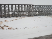 Abandoned Railway Bridge in Canada