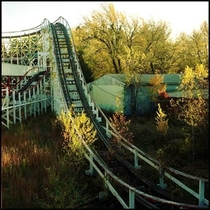 Abandoned roller coaster at what used to be Whalom Park MA 