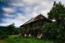 Abandoned rural house in Arge Romania 