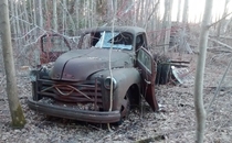 Abandoned s Chevy truck i found last fall