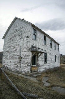 Abandoned s schoolhouse in rural Montana OC Album in comments 