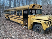 Abandoned School Bus in Amherst VA