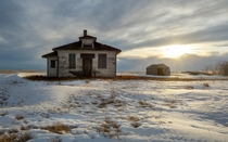Abandoned School found on the prairies OC