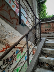 Abandoned school in  