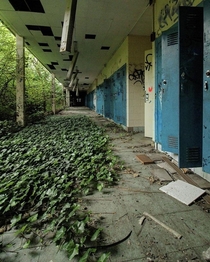 Abandoned School in Detroit 