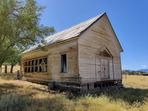 Abandoned schoolhouse Northern California