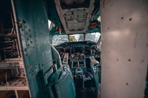 Abandoned Soviet airplane