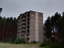 Abandoned Soviet Construction Lithuania OC