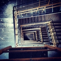 Abandoned stairs OP-Urbex